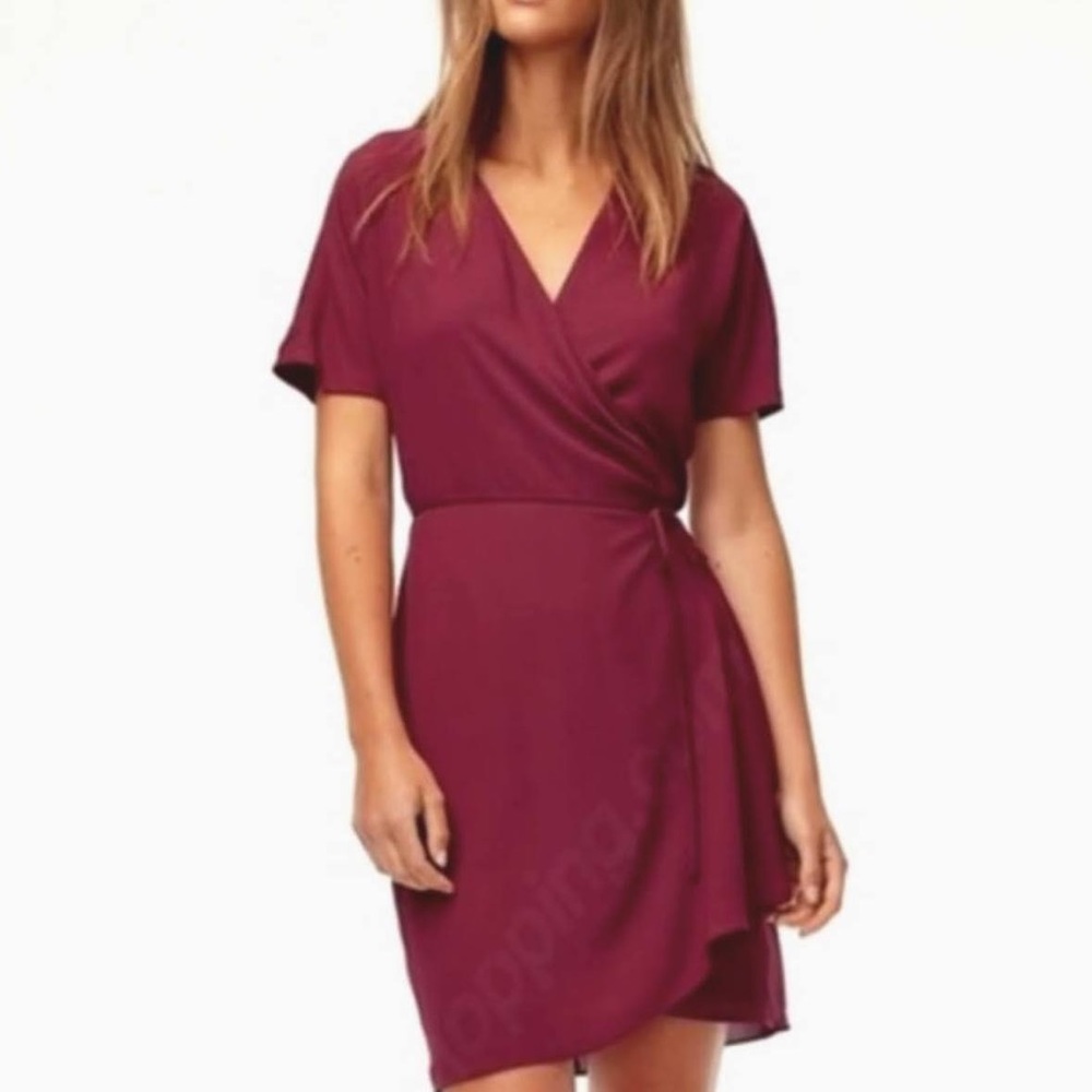 Aritzia Babaton Wallace Wrap Dress